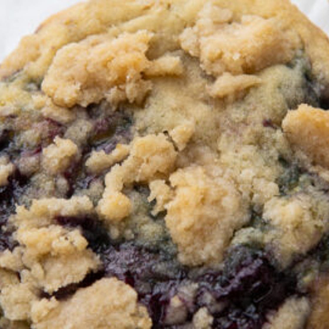 Blueberry muffin cookies -Crumbl copycat