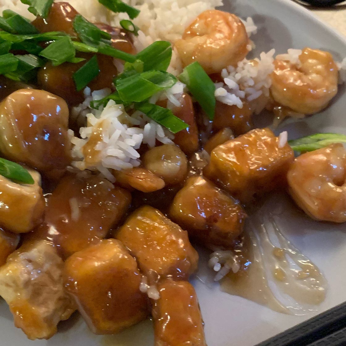 Low-FODMAP Sesame Glazed Tofu; Gluten-free, Vegan