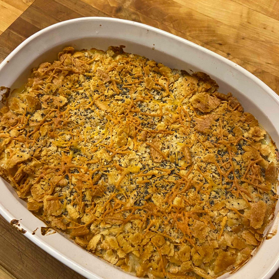 Poppyseed chicken casserole 
