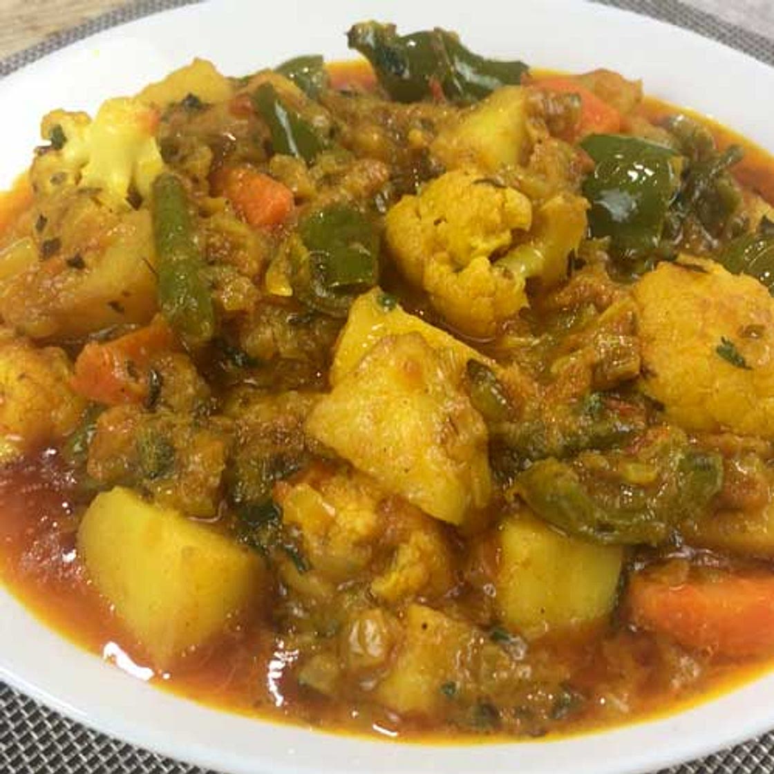 Mixed Vegetable Curry