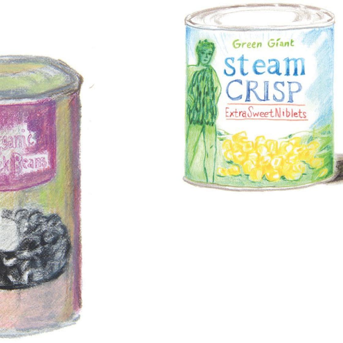 The Mitts-Full MUFU: Can of Corn and Can of Black Beans