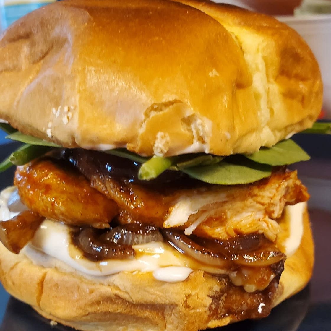 Portuguese Style Chicken Burger