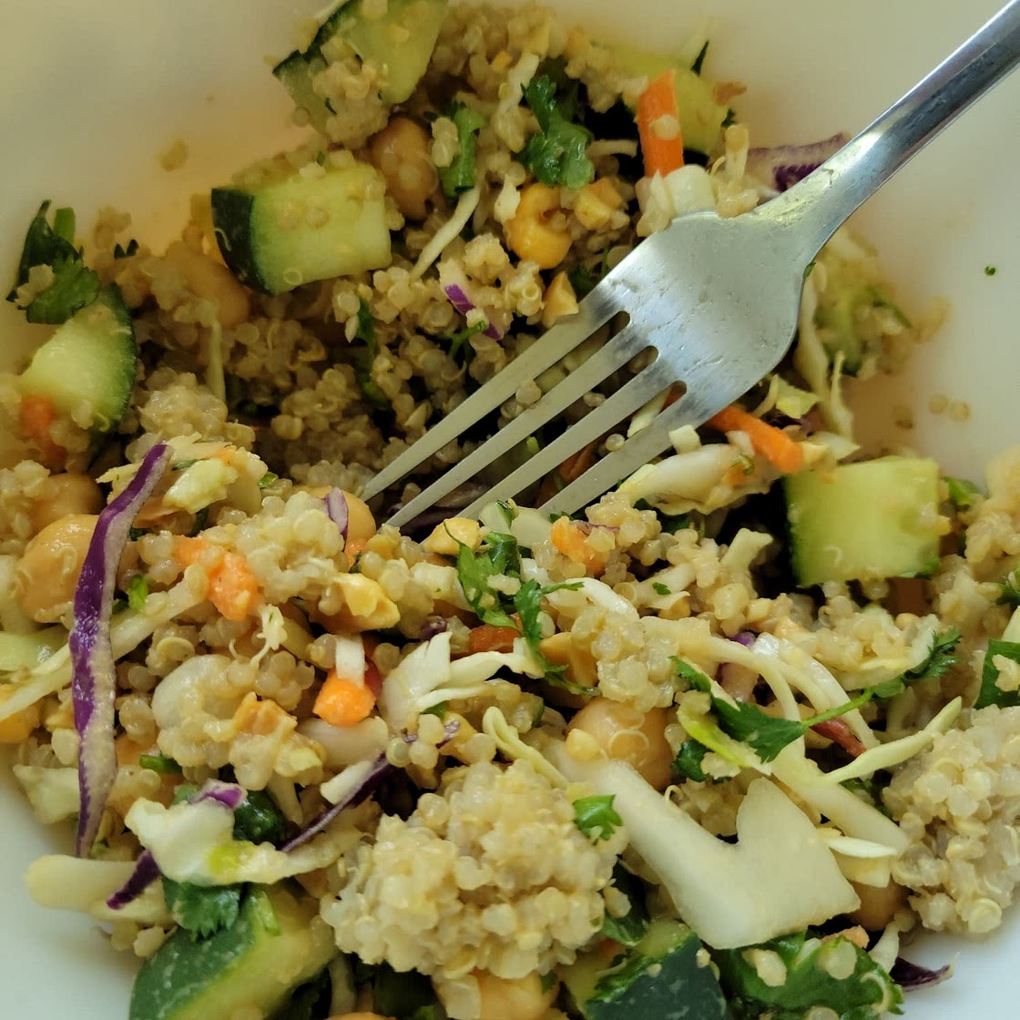 Crunchy Thai Quinoa Salad