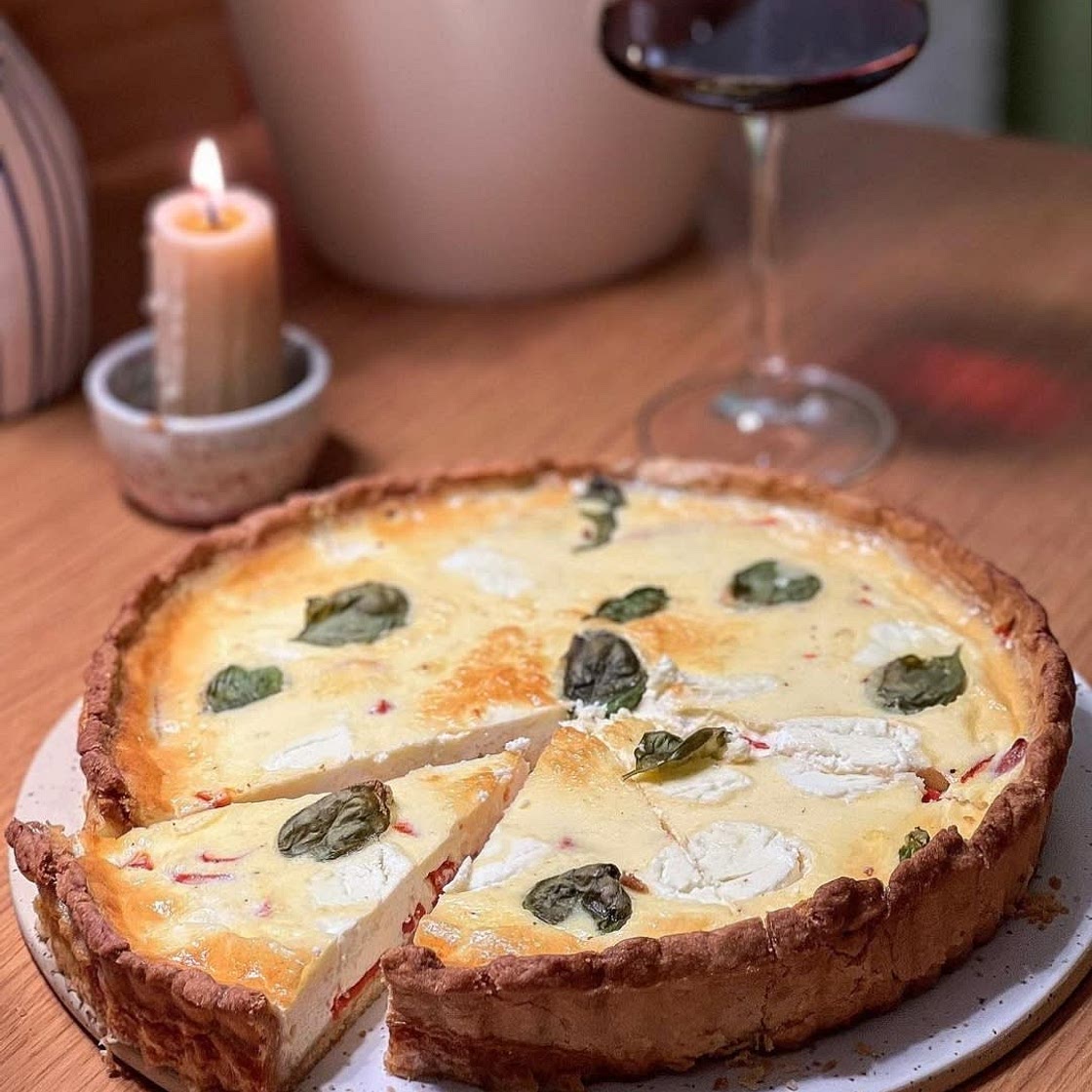 Trata cu branza de capra