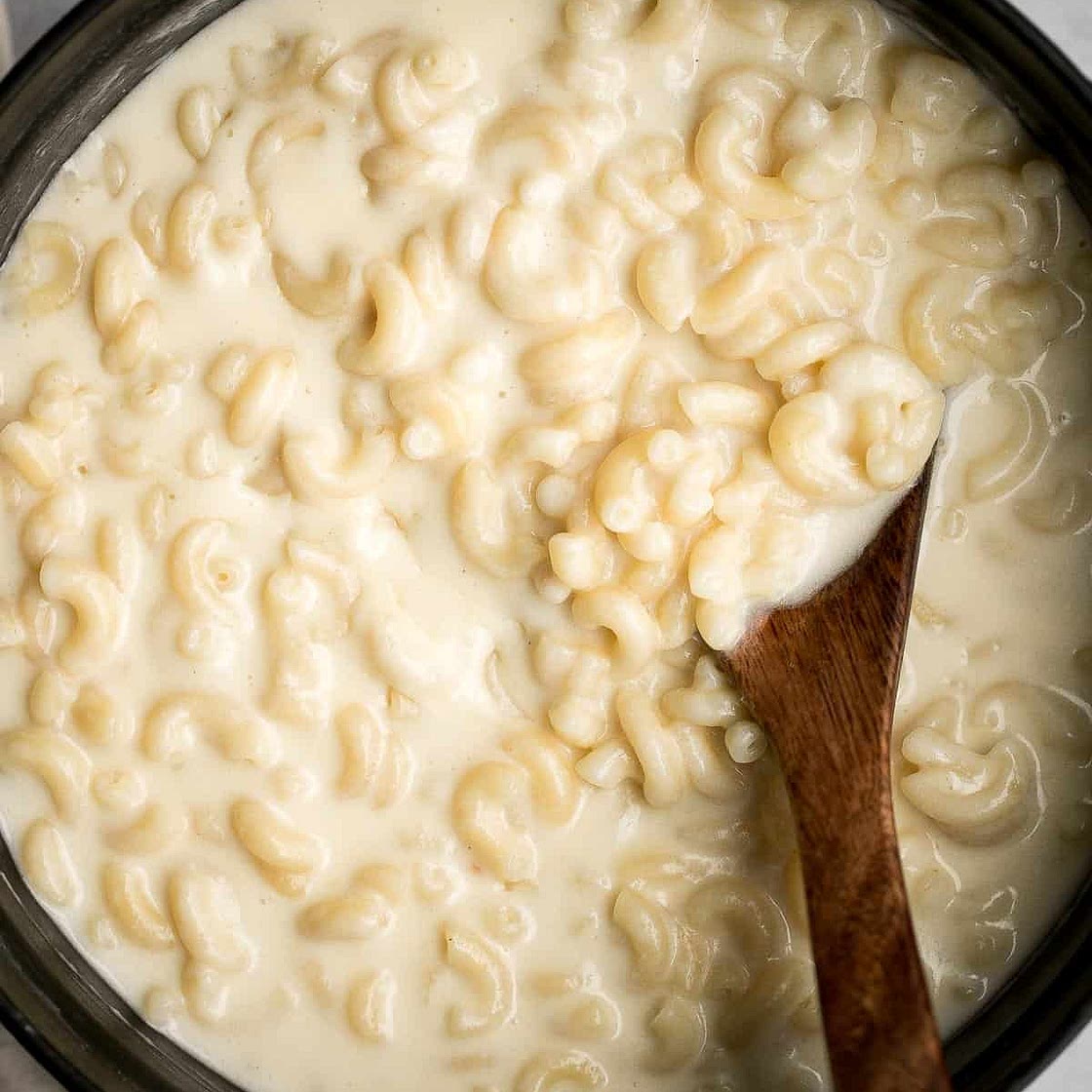 Stovetop Mac and Cheese with White Cheddar