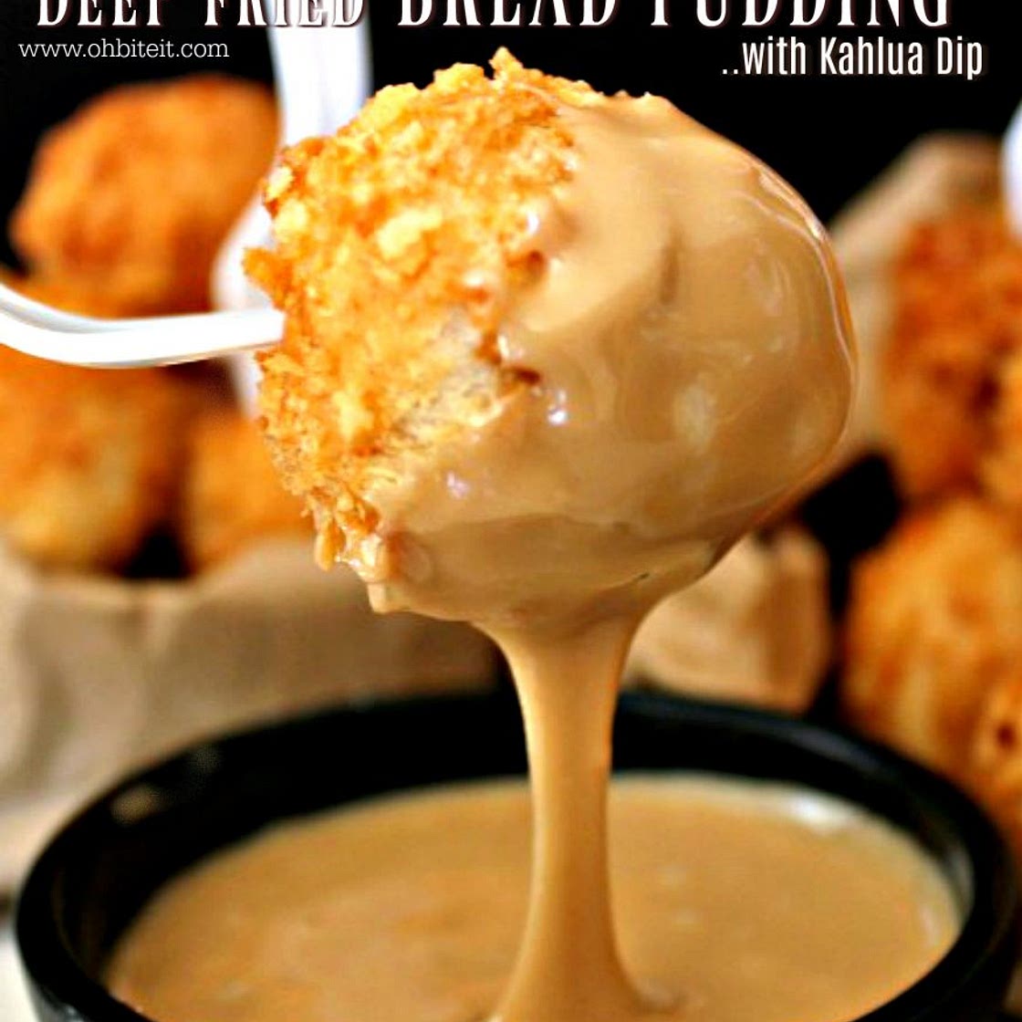 ~Deep Fried Bread Pudding!