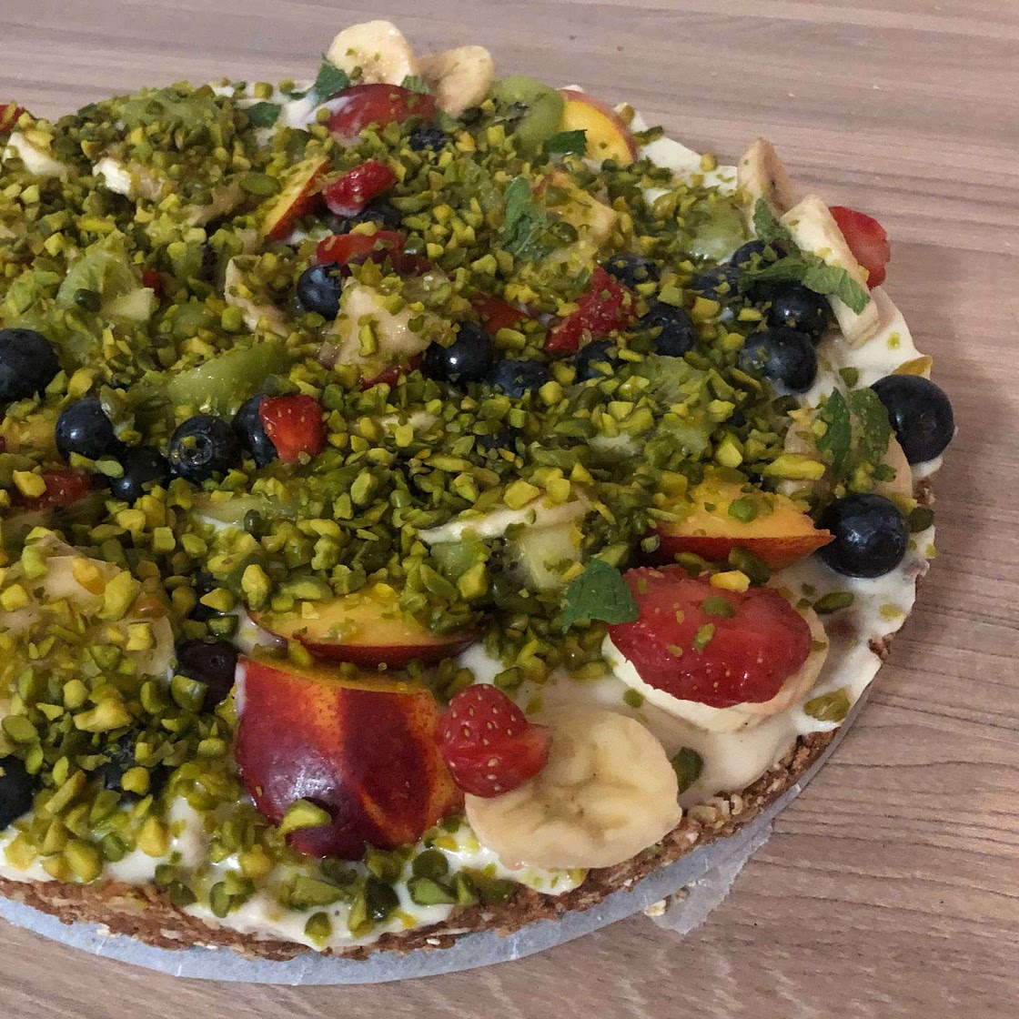 Granola Fruit Pizza
