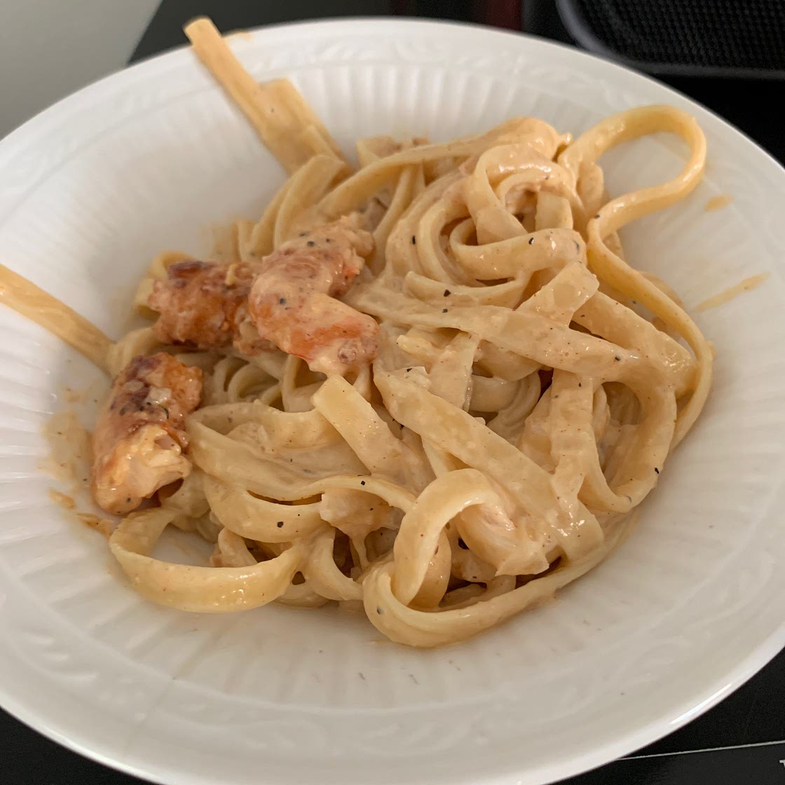 Creamy Shrimp Pasta Recipe (VIDEO)