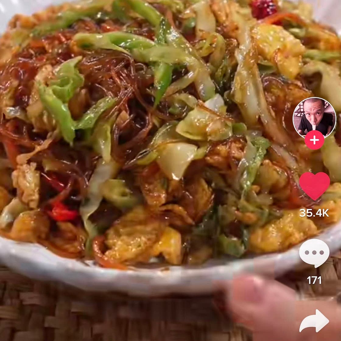 Cabbage stir fry 