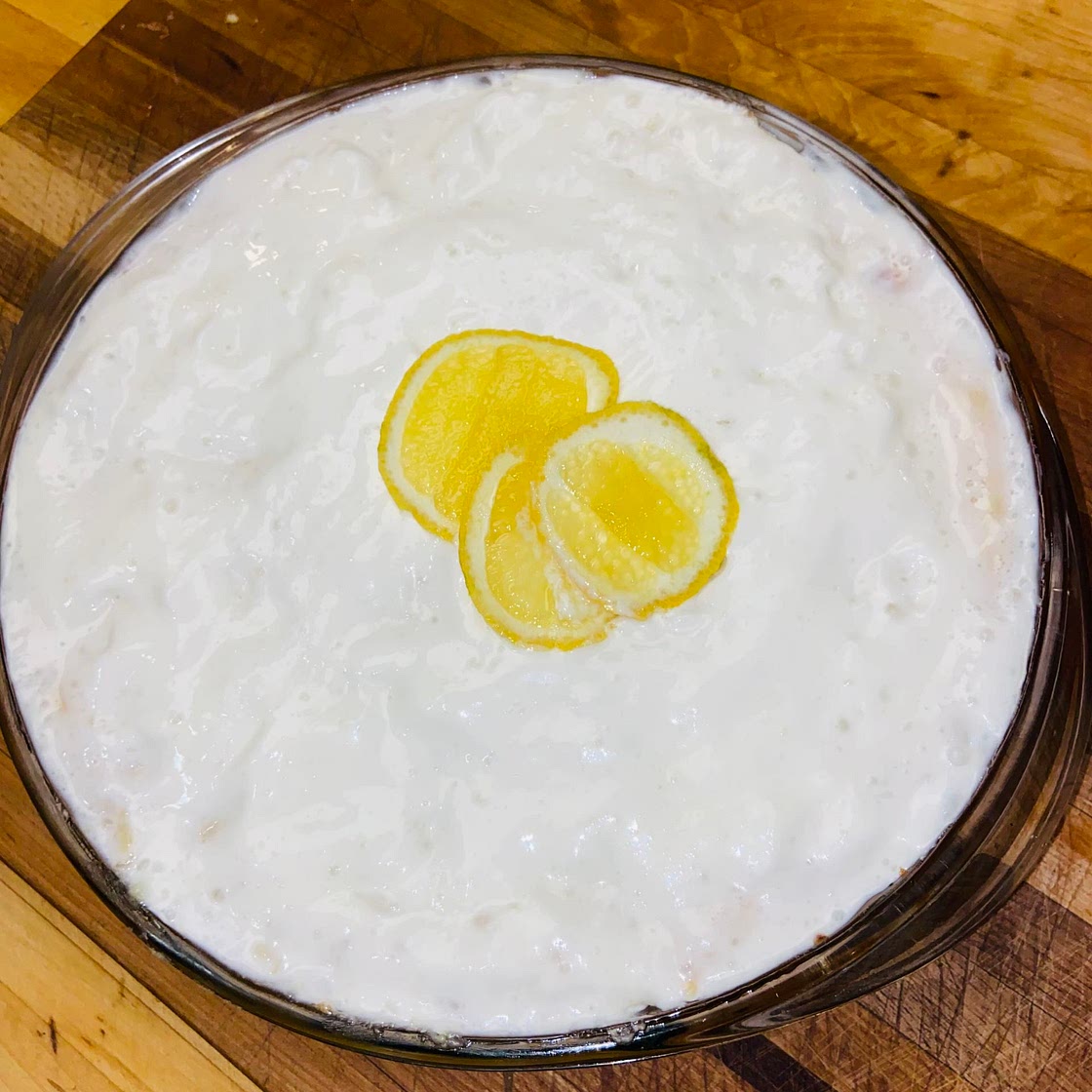 Lemon zest cheesecake 