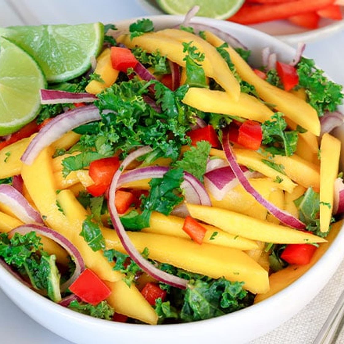 Mango Ceviche With Kale