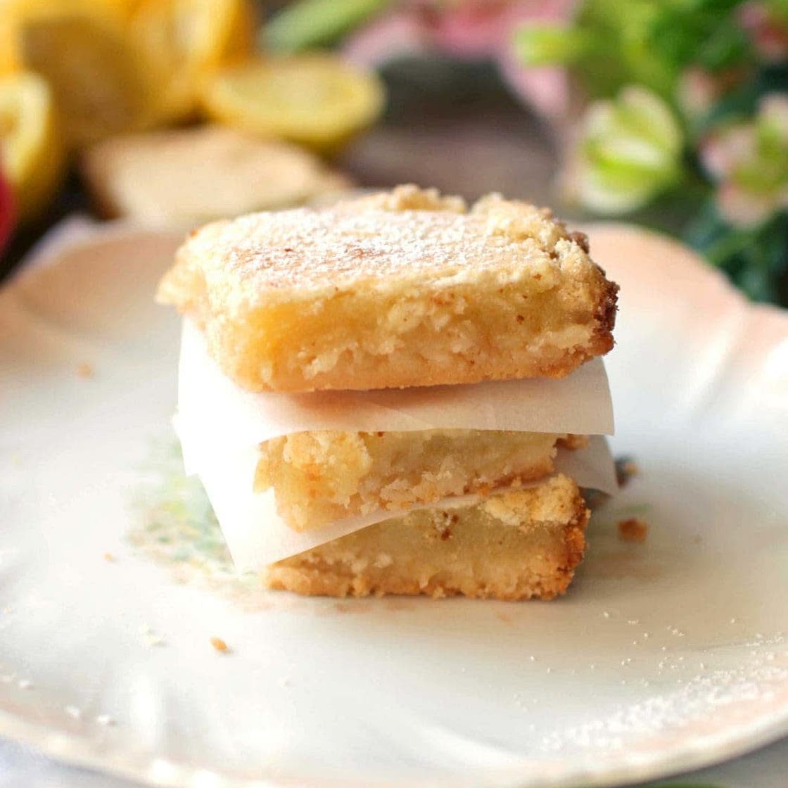 Small Batch Lemon Bars