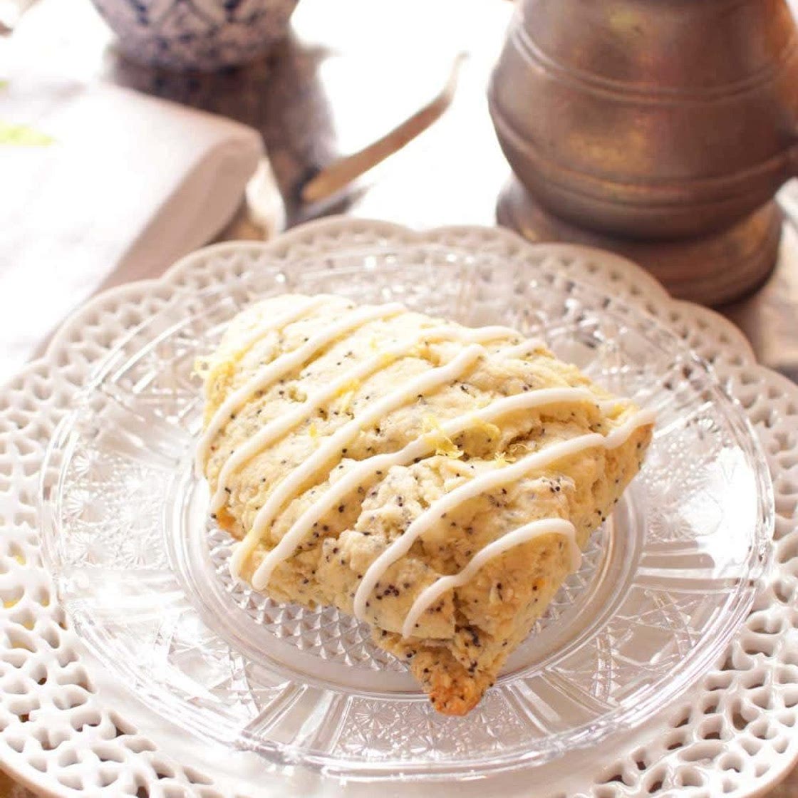 Small Batch Lemon Poppy Seed Scones