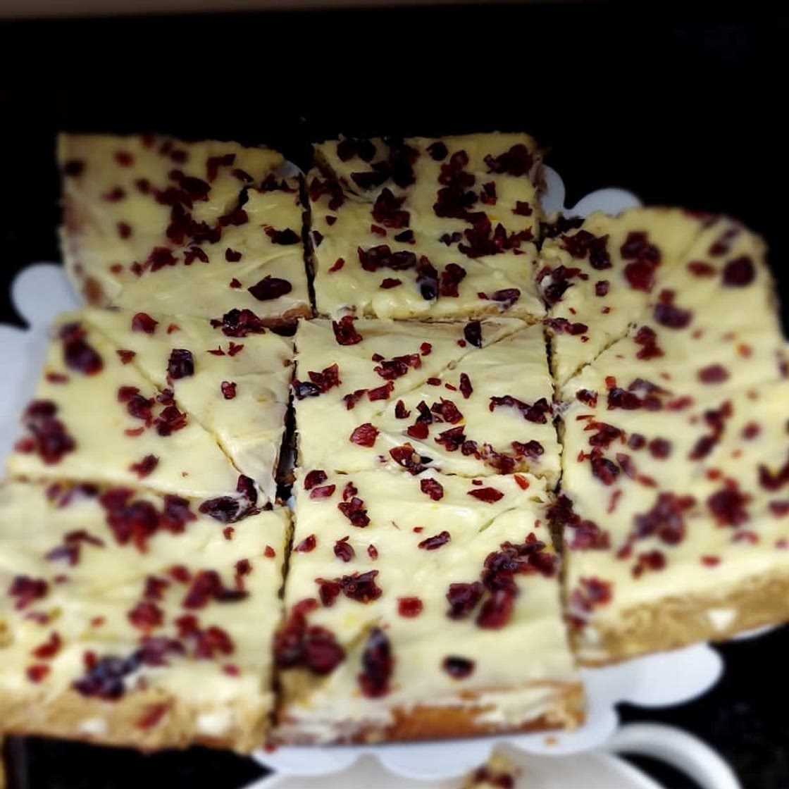 Cranberry Bliss Bars {Starbucks Copycat Recipe}