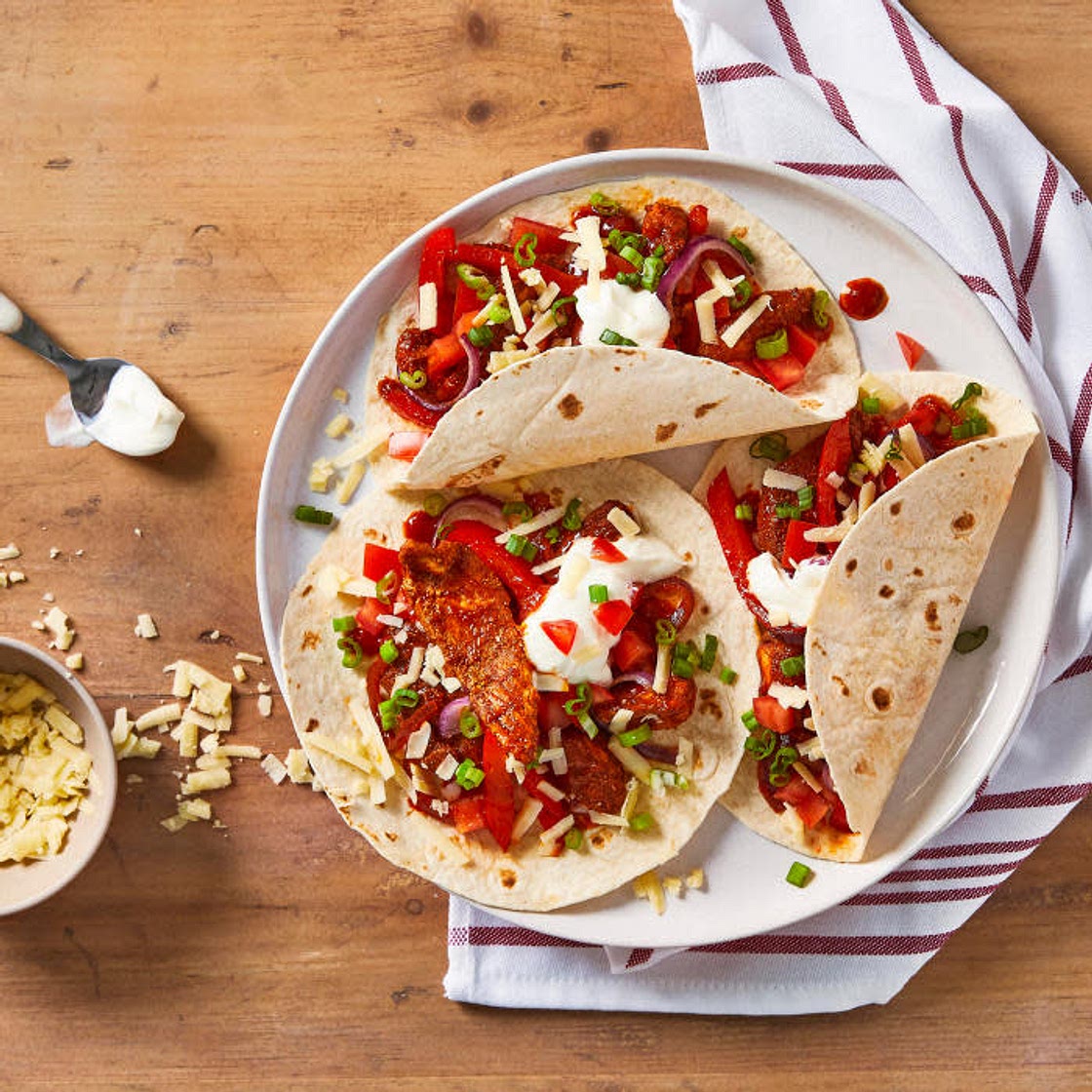Fiesta Chicken Fajitas