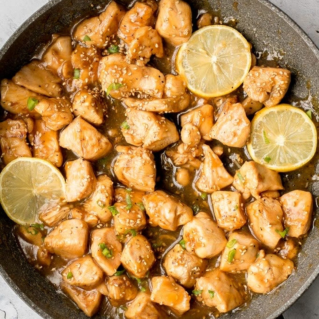 Tangy Lemon Chicken Stir fry
