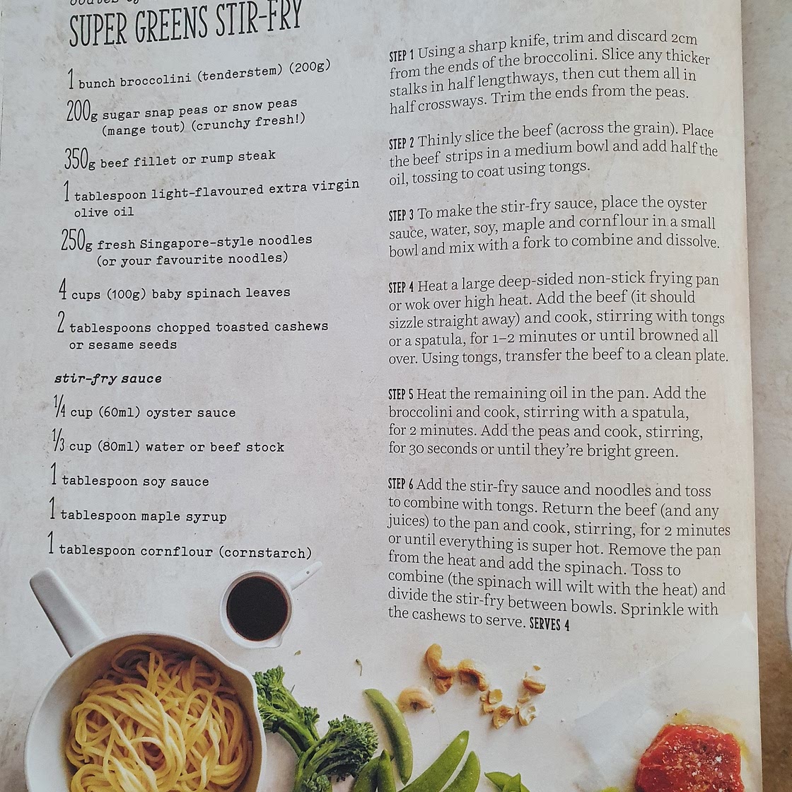 Super greens stir fry