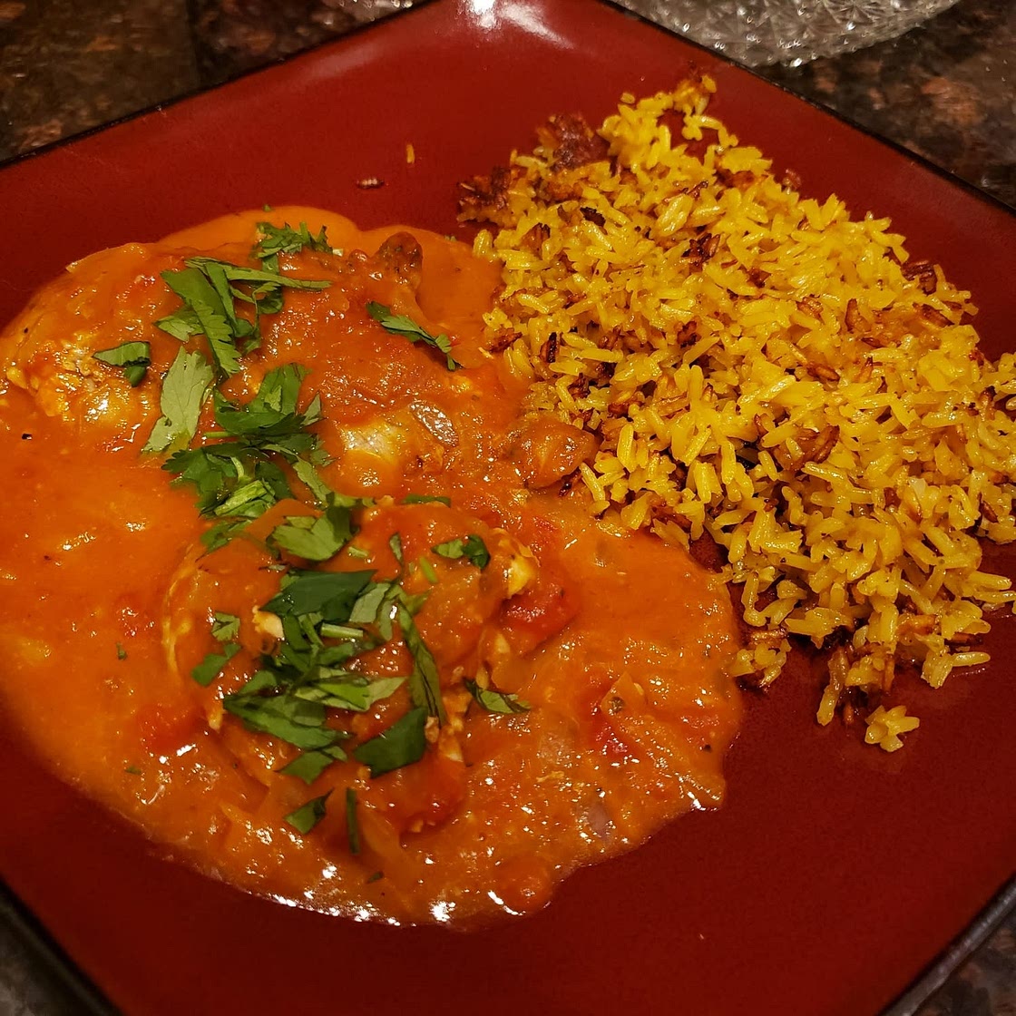 Stovetop Coconut Milk Chicken Breasts