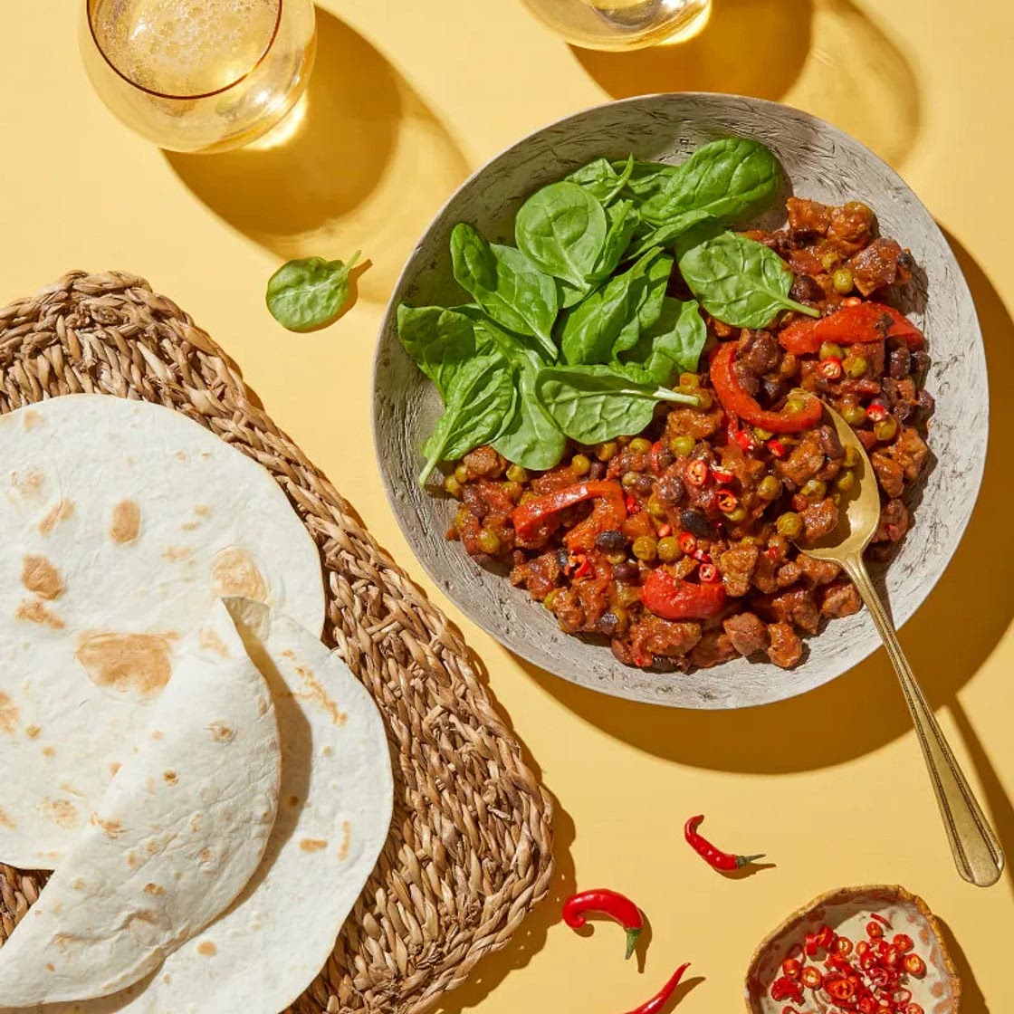 Lamb Bites & Tortilla