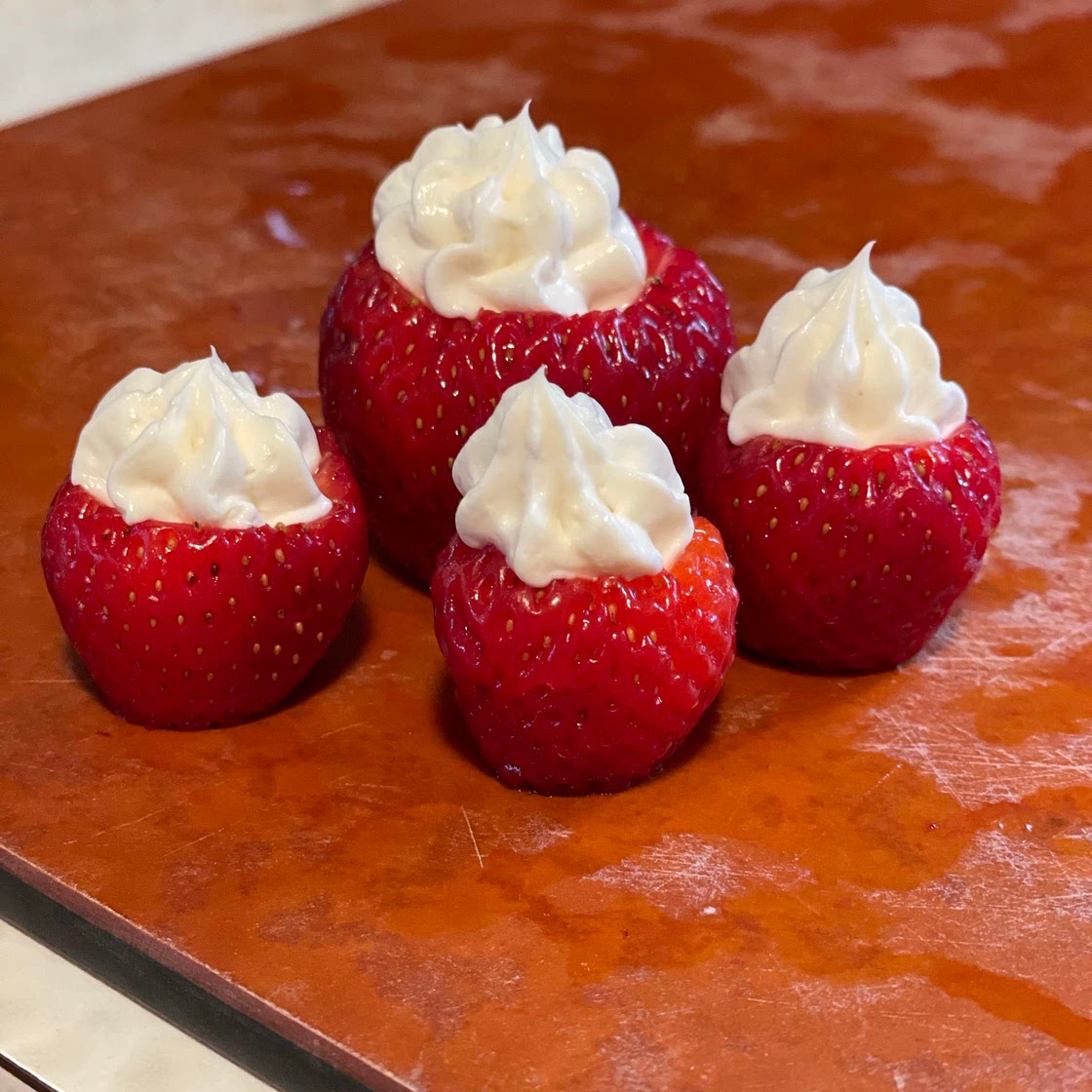 Cream Cheese Strawberries 