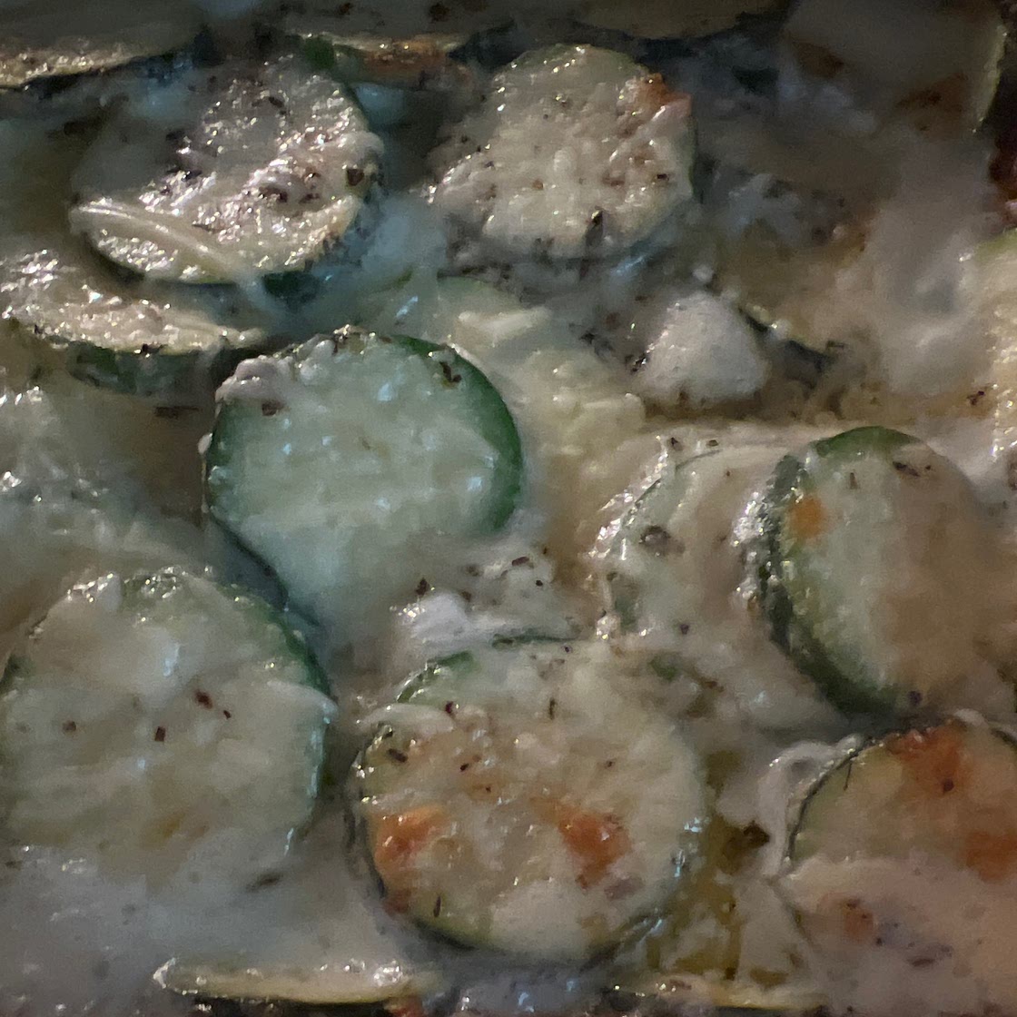 Super Cheesy Zucchini Casserole (Zucchini Gratin)
