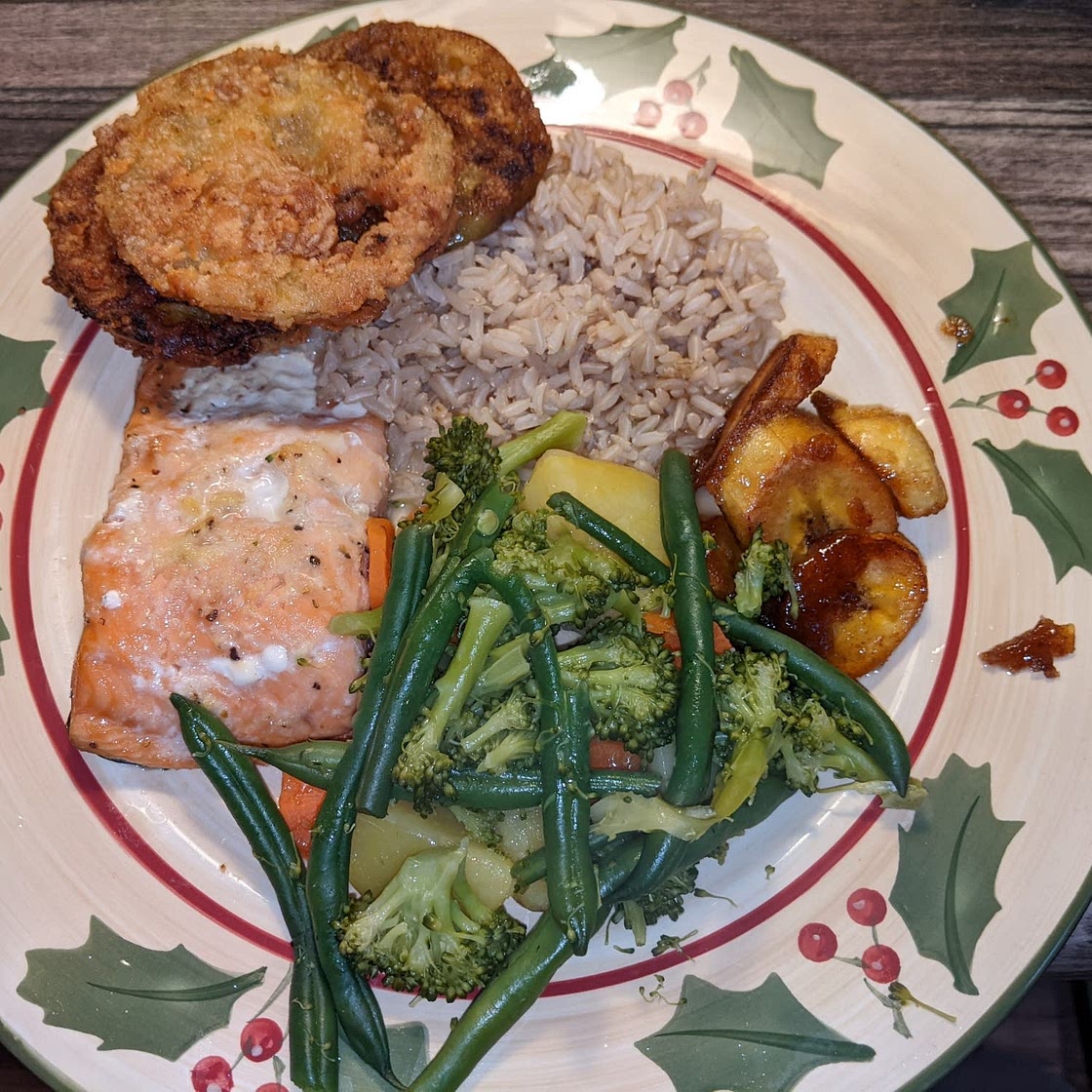 Simple Salmon and Vegetables