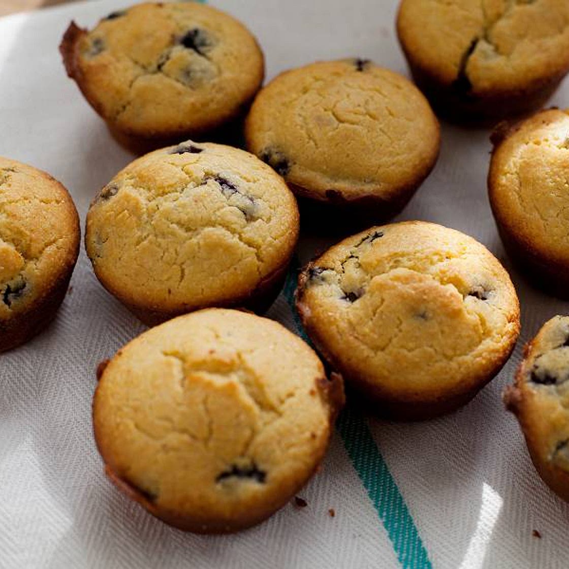 Blueberry Corn Muffins
