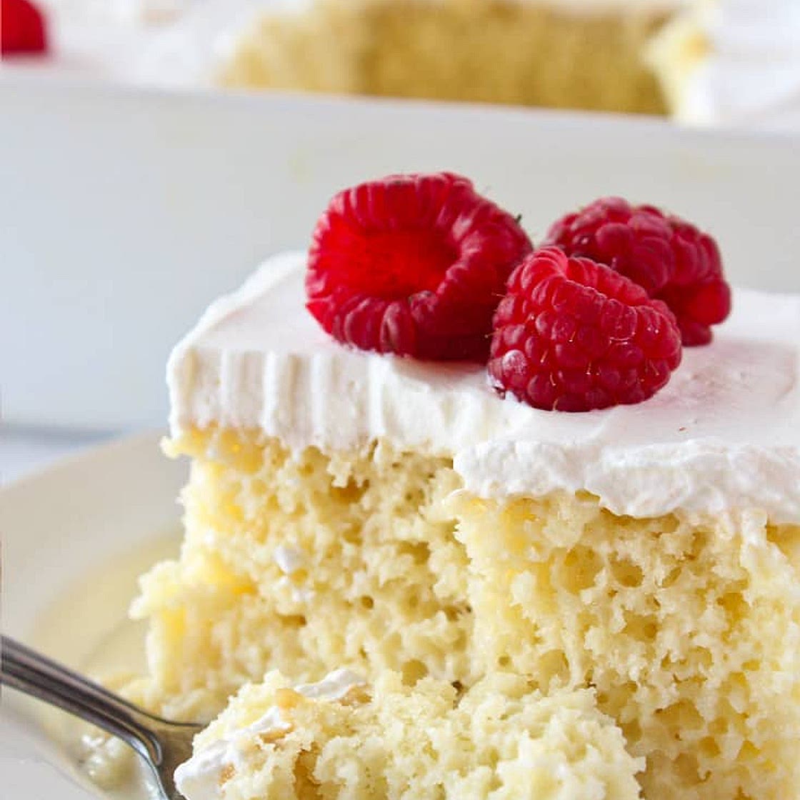 Tres Leches Cake with a Cake Mix