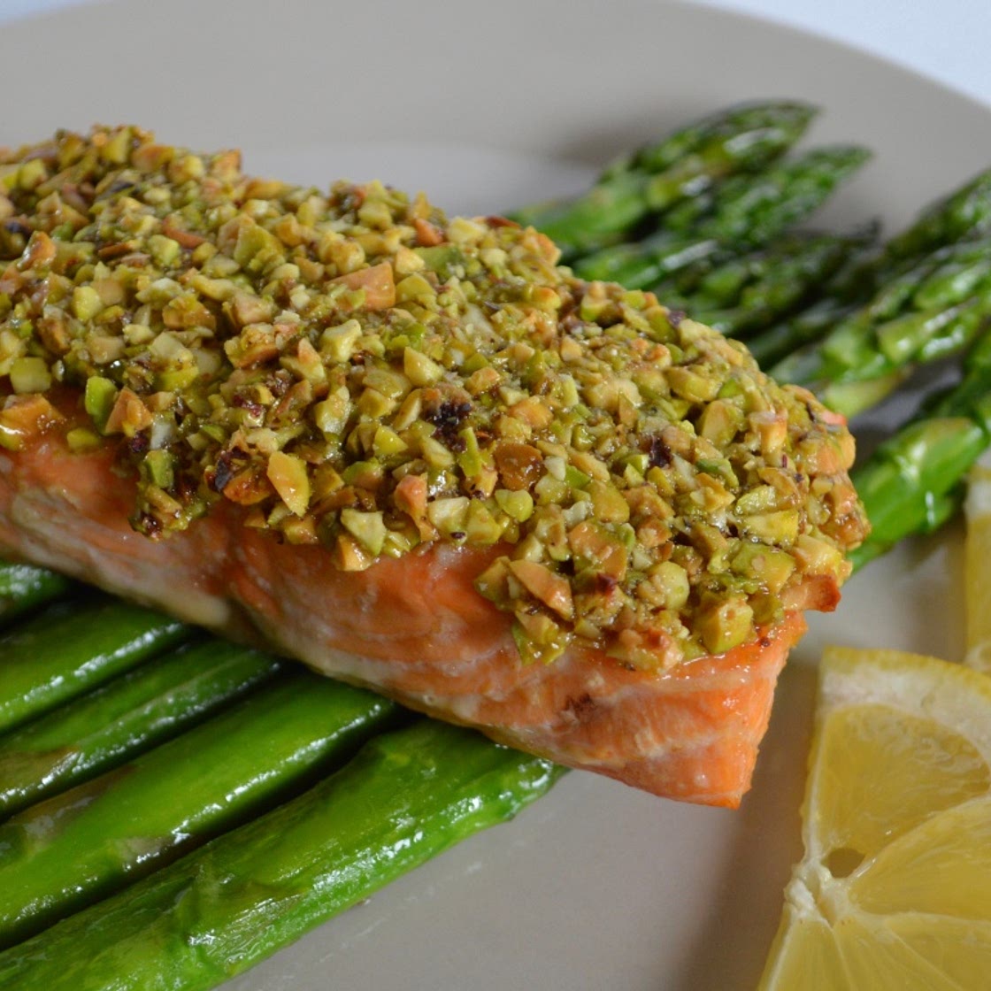 Maple Pistachio Salmon
