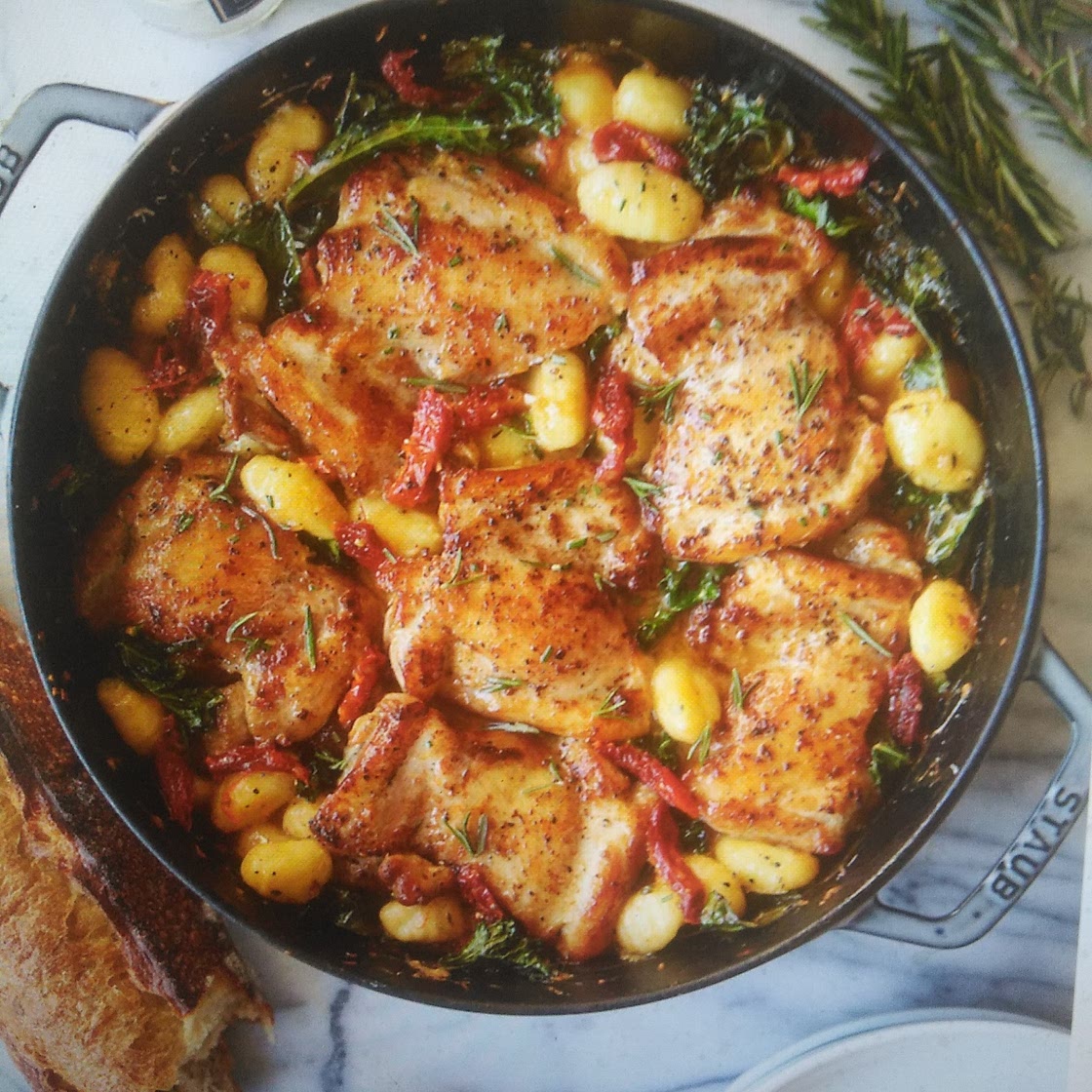 Sun Dried Tomato Chicken And Gnocchi