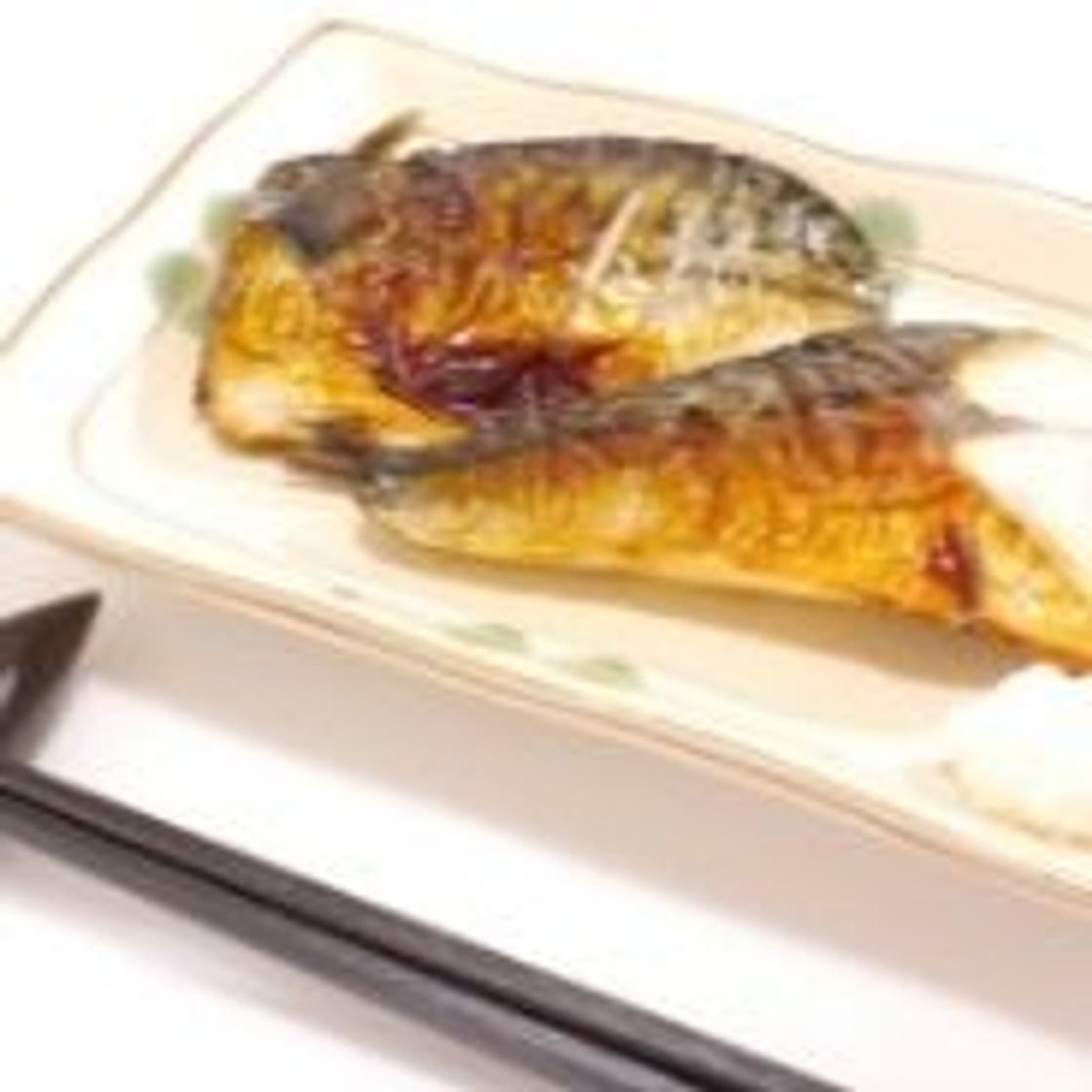salt grilled mackerel