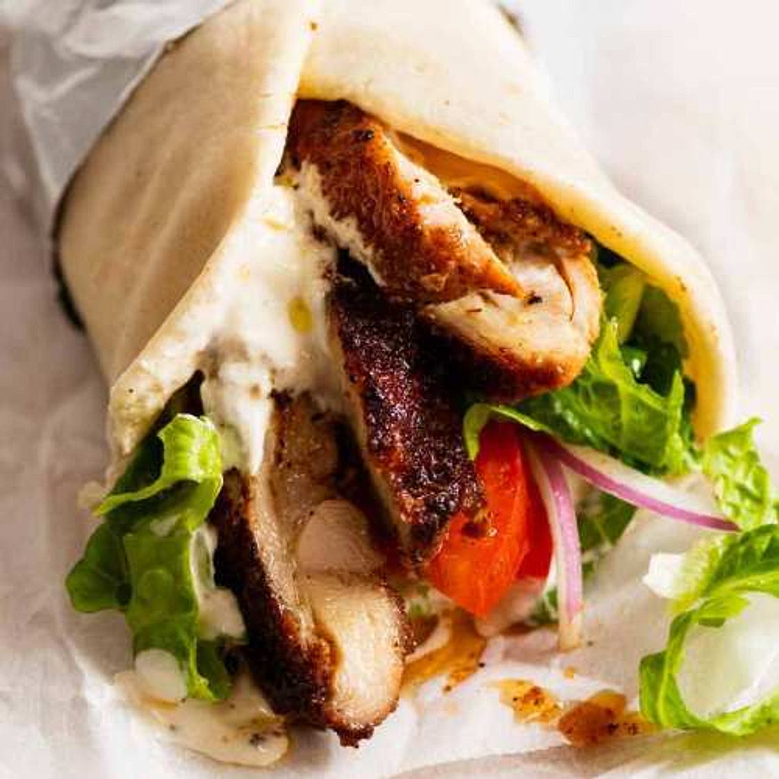 Chicken shawarma