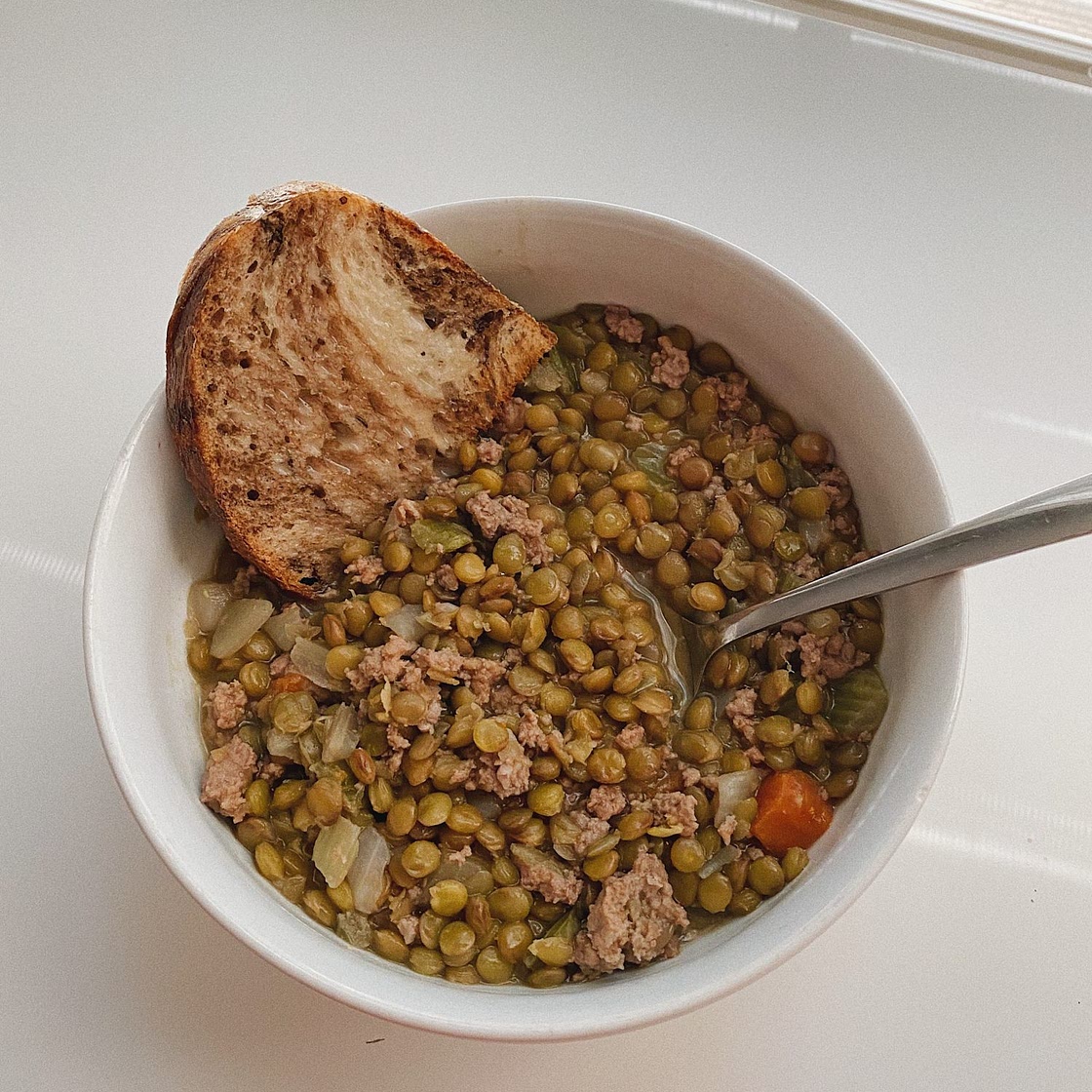 Turkey and Lentil Soup