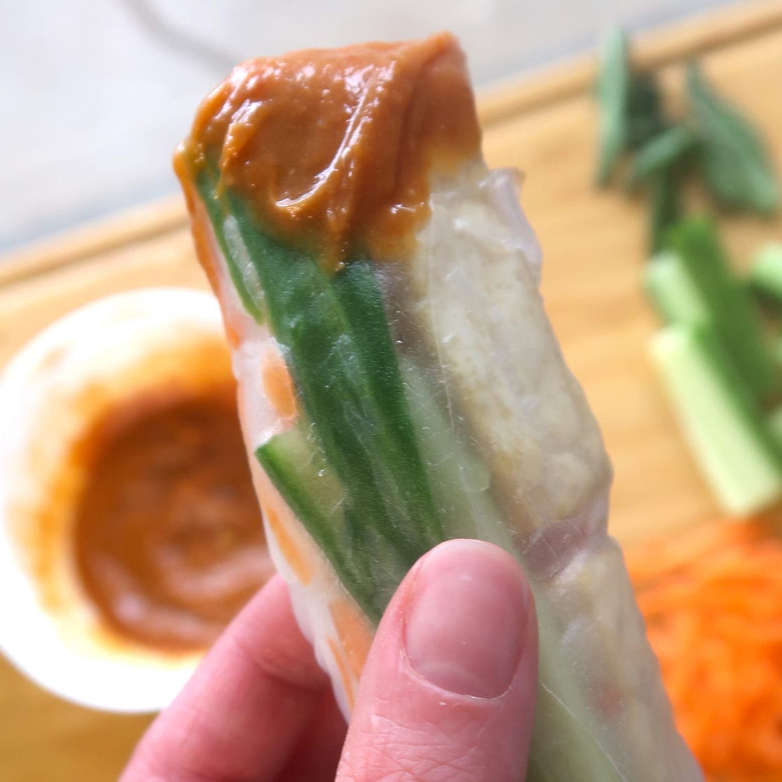 Tofu Spring Rolls