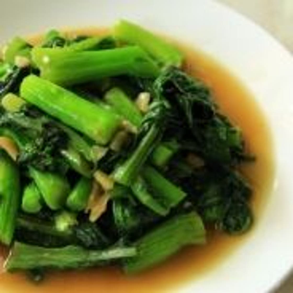 Choy sum sauteed with garlic