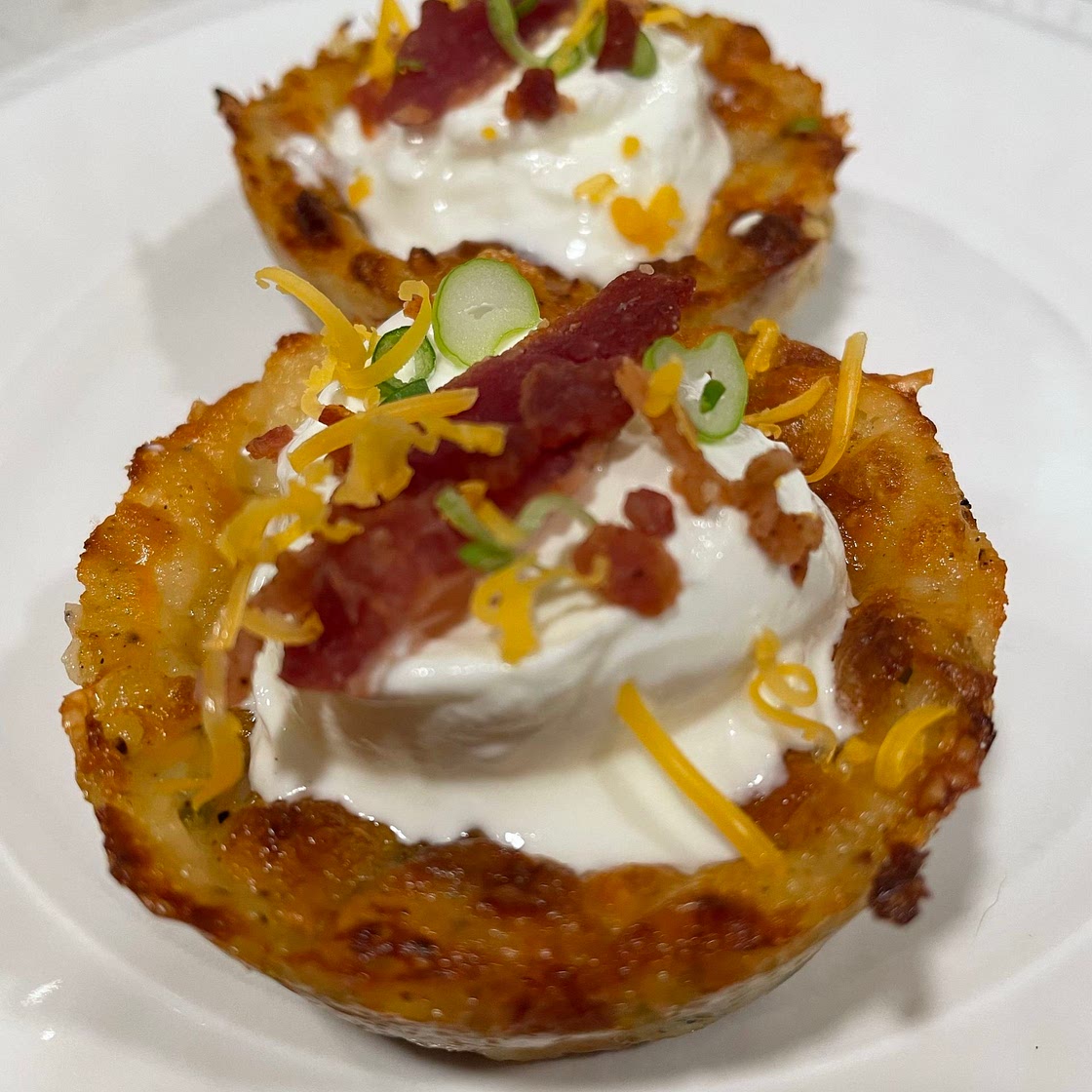 Loaded Mashed Potato Cupcakes 