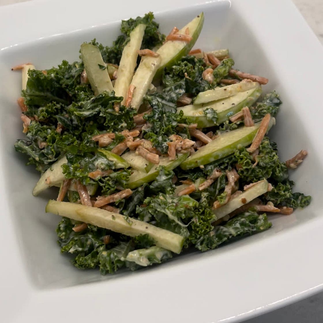 Apple Kale salad