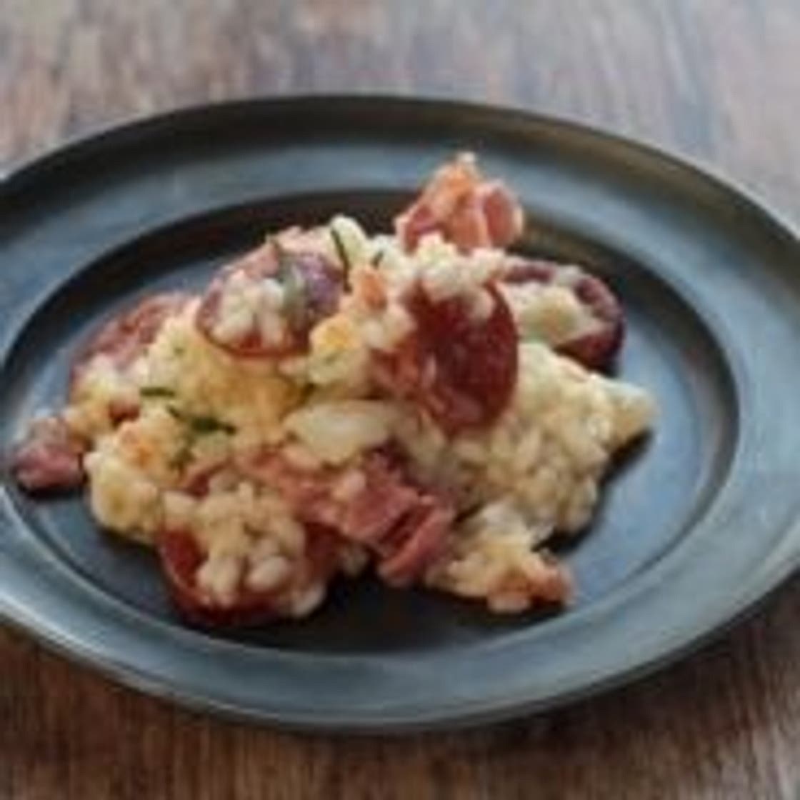 Sausage risotto