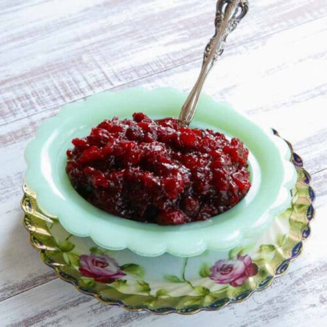 Boozy Orange Blossom Cranberry Sauce