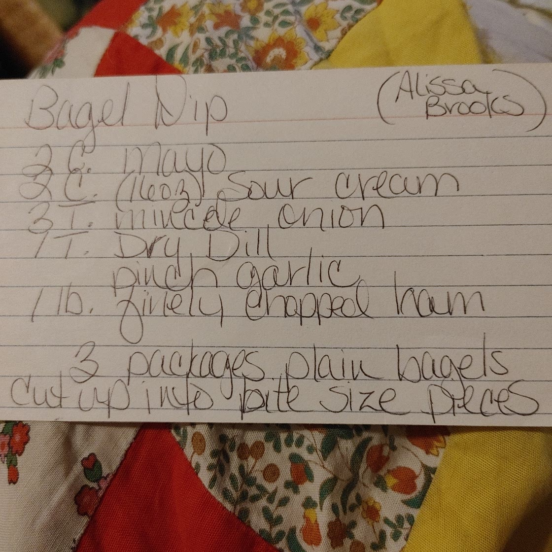 Bagel dip