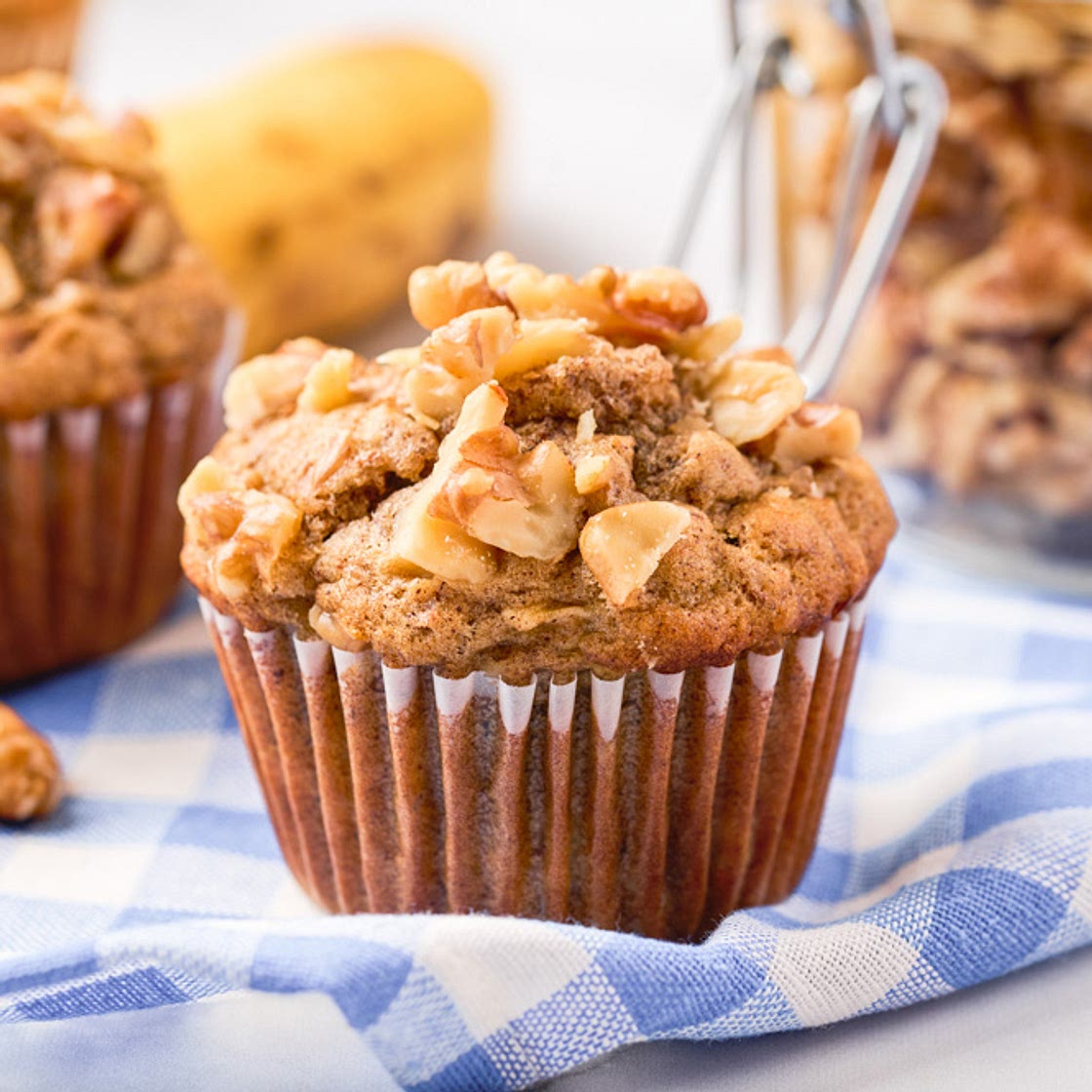 Banana Walnut Muffins