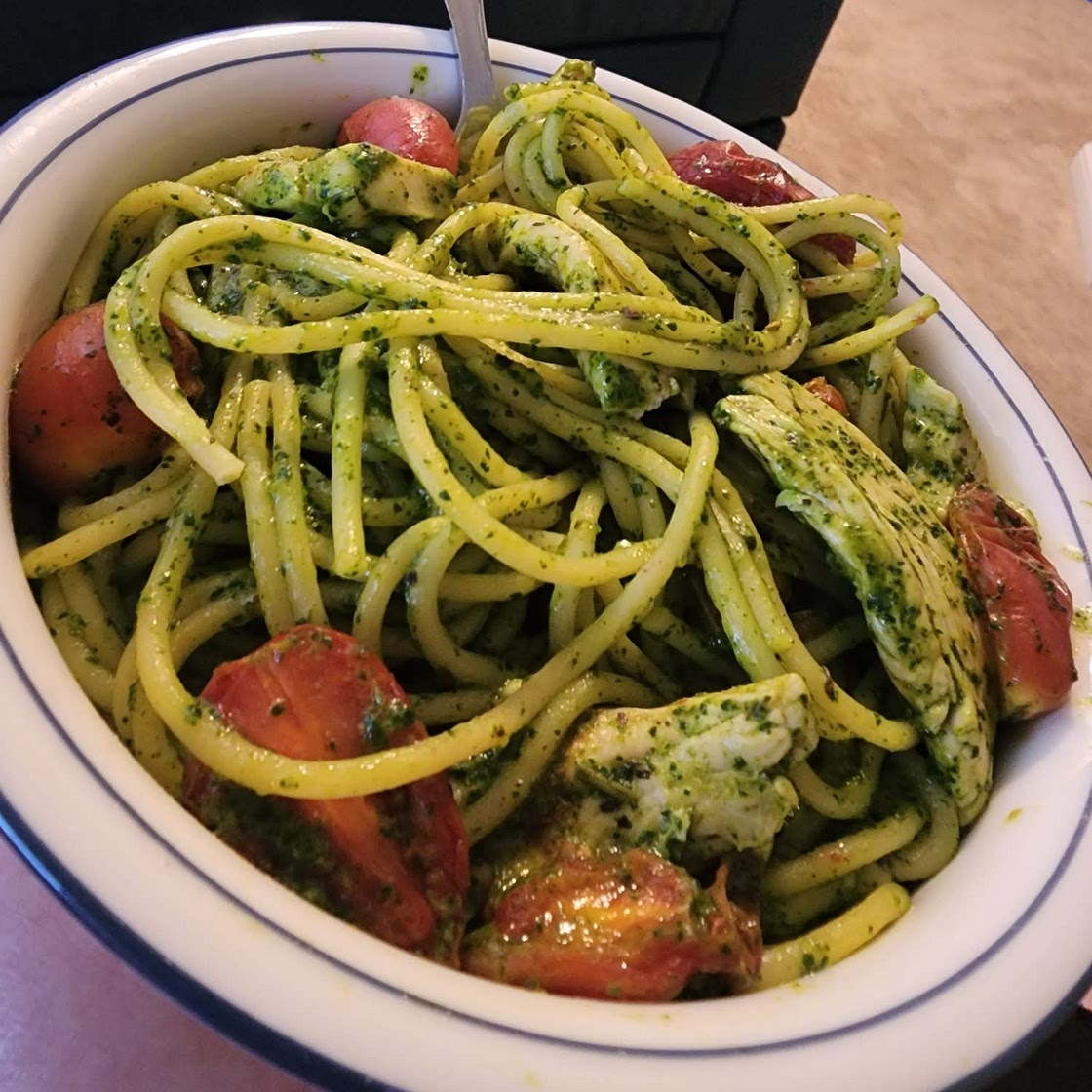 Chicken Spinach Pesto