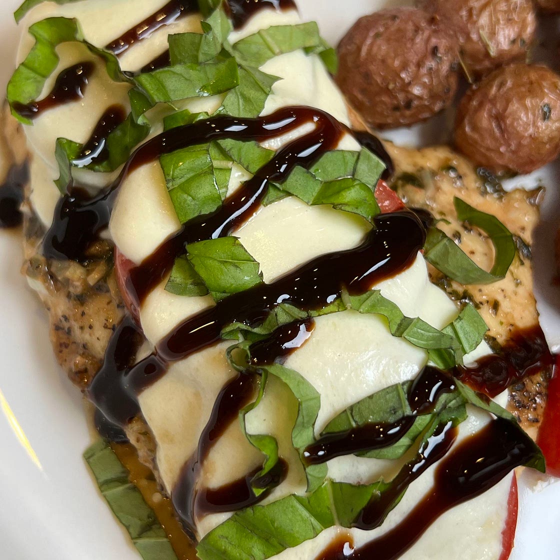 Baked Chicken Caprese 