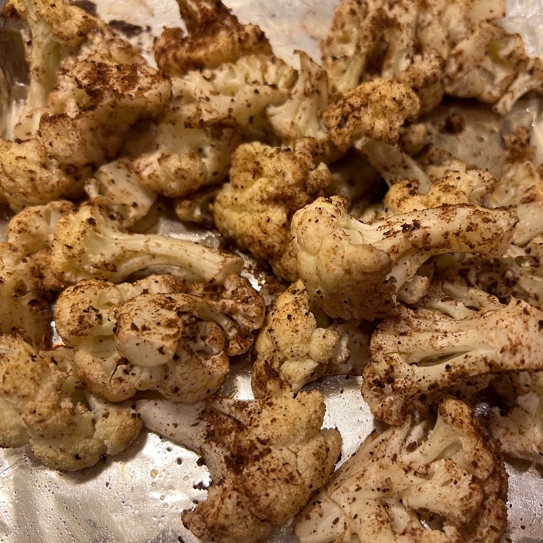 Baharat Roasted Cauliflower
