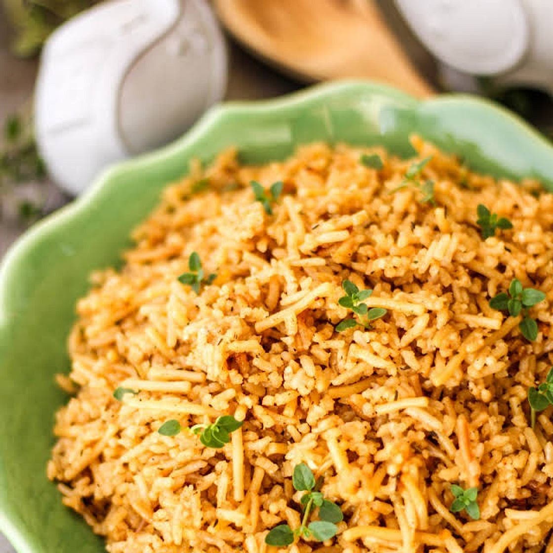 Rice Cooker Rice Pilaf - The Complete Savorist