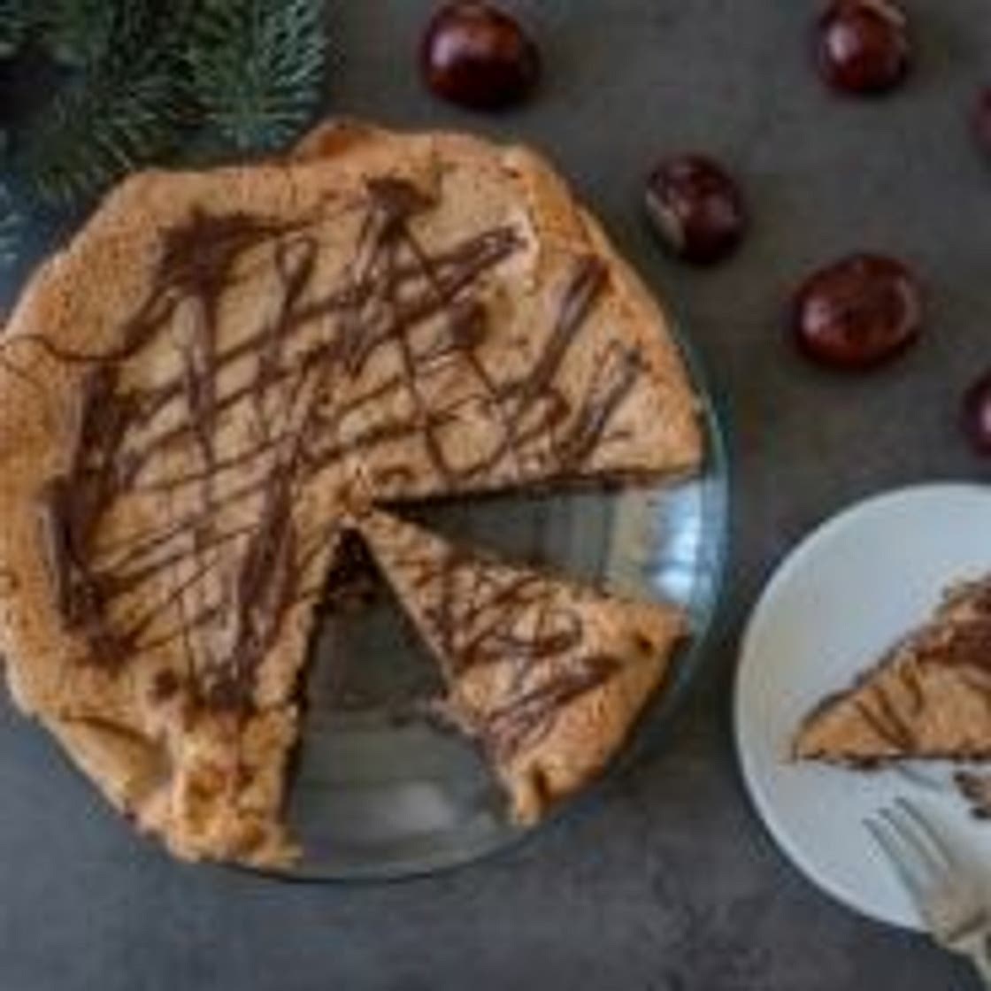 Chestnuts and Chocolate Pie