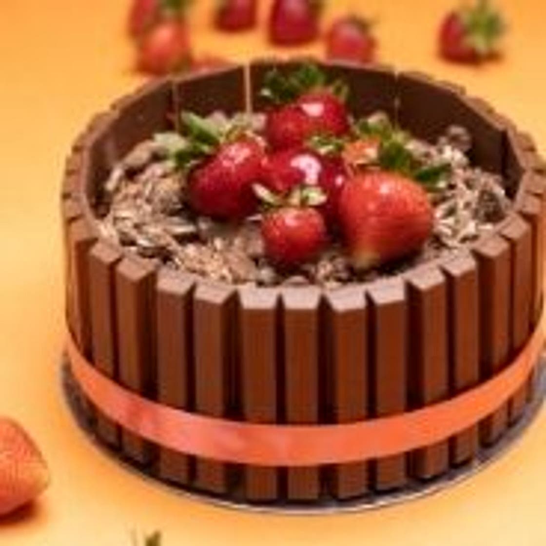 Kit Kat Pie and Smarties