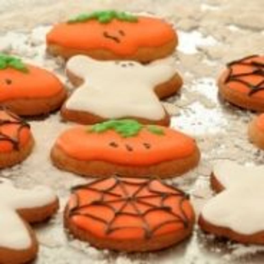 Halloween biscuits