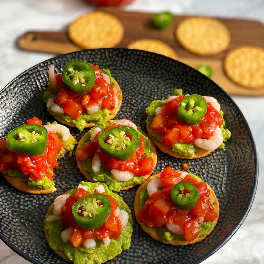 Mini nacho bites (60 calories each)