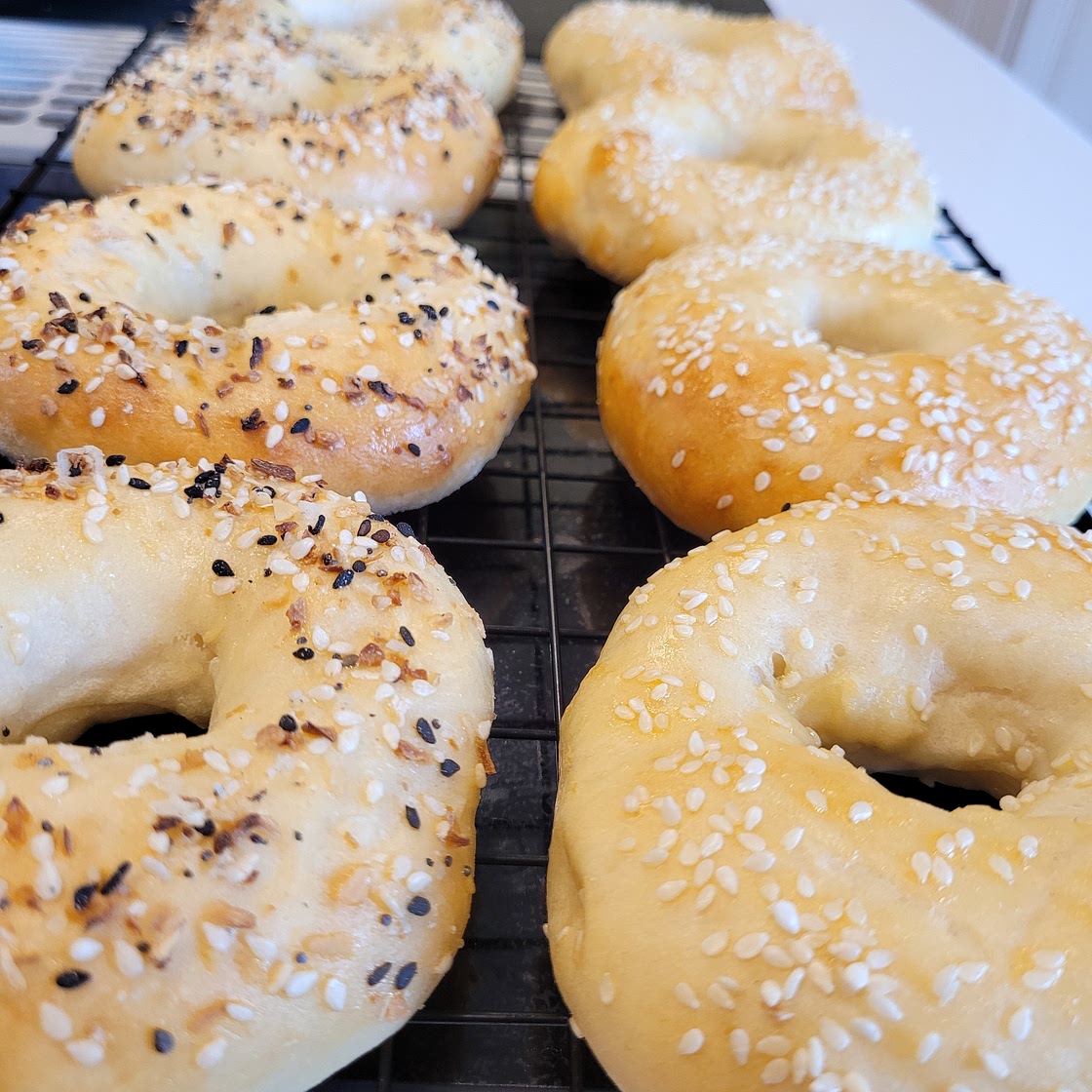 Bagels maison au yogourt grec